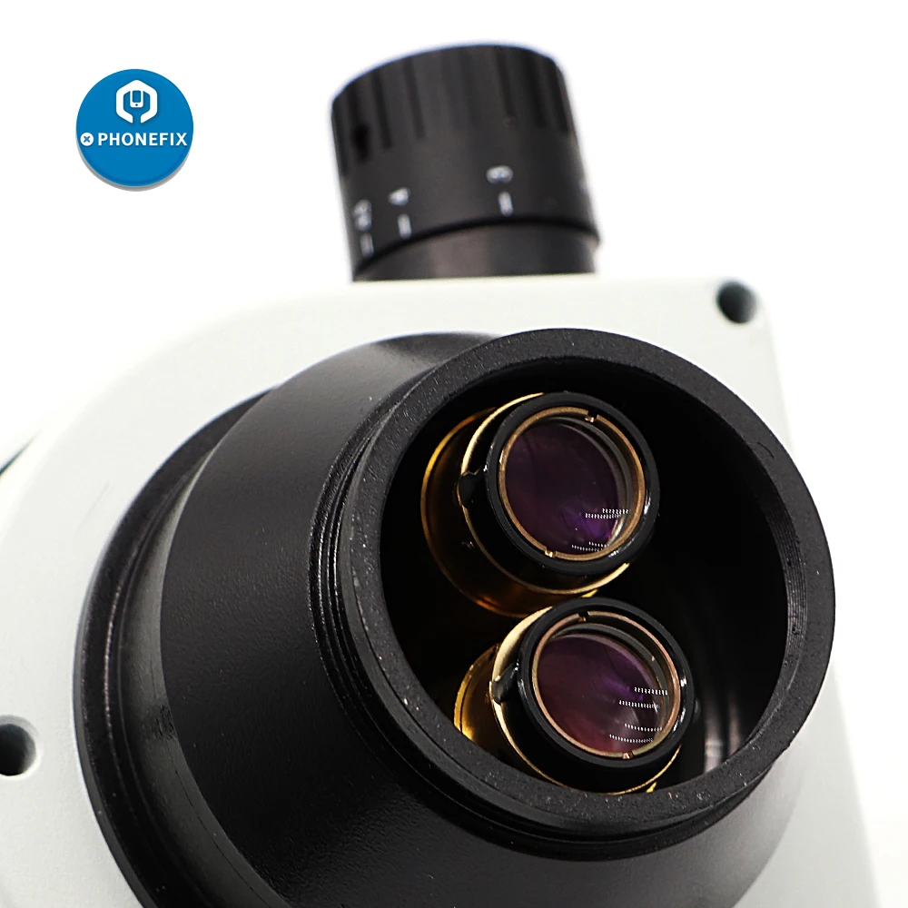 PHONEFIX Тринокулярный Стерео микроскоп головка Simul-Focal 3.5X-90X непрерывный зум WF10X/20 окуляр Вспомогательный объектив