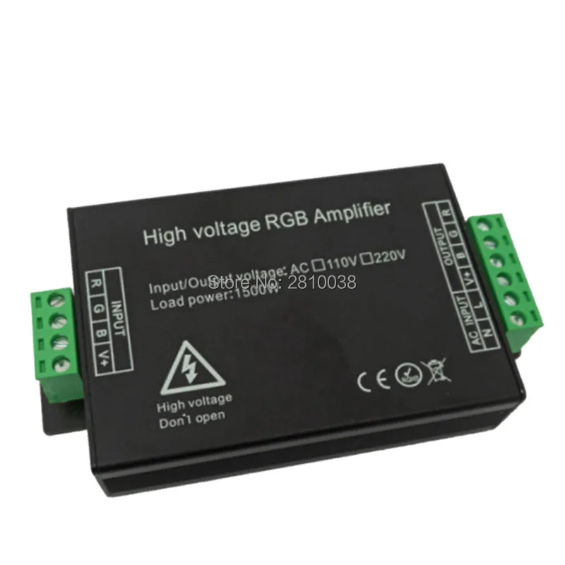 

2 pcs/lot AC 110V/220V power amplifier Common anode 3H RGB amplifier high voltage RGB power magnifier