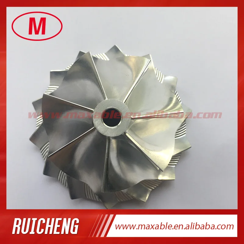 

TD05H 20G 49179-43400 52.56/68.01mm 7+7 blades high performance turbocharger billet/milling/aluminum 2618 compressor wheel