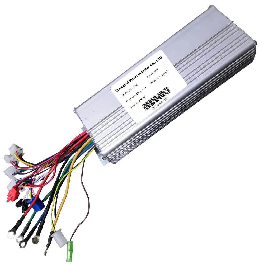 2200W 72V Brushless Motor Controller Electric Vehicle Intelligent High