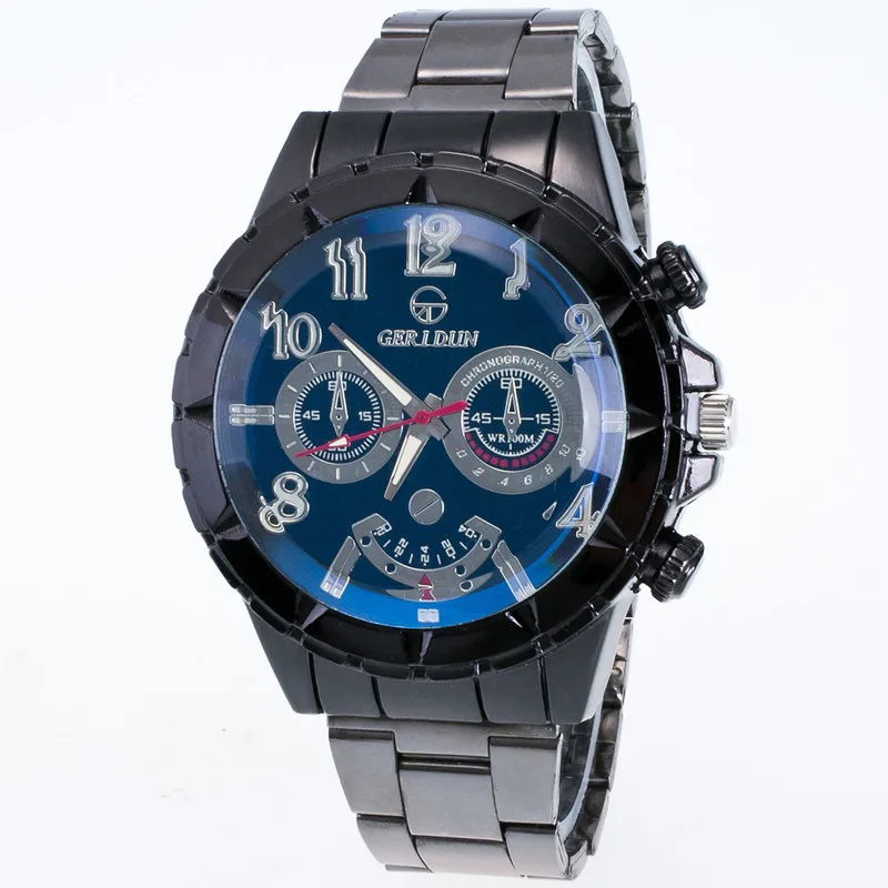 Men Motion Form Stainless Steel Sport Quartz Hour Wrist Analog Watch Brand Watch Men Clock Relogio Masculino #2AP25 (6)