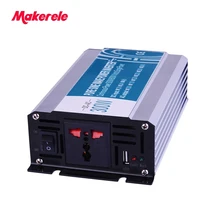 Инвертор 24v 220v 300w инвертор с чистым синусом 600 Вт пиковый 50 Гц клеммной колодкой универсальная 5V 500mA USB Выход MKP300-242 общего назначения