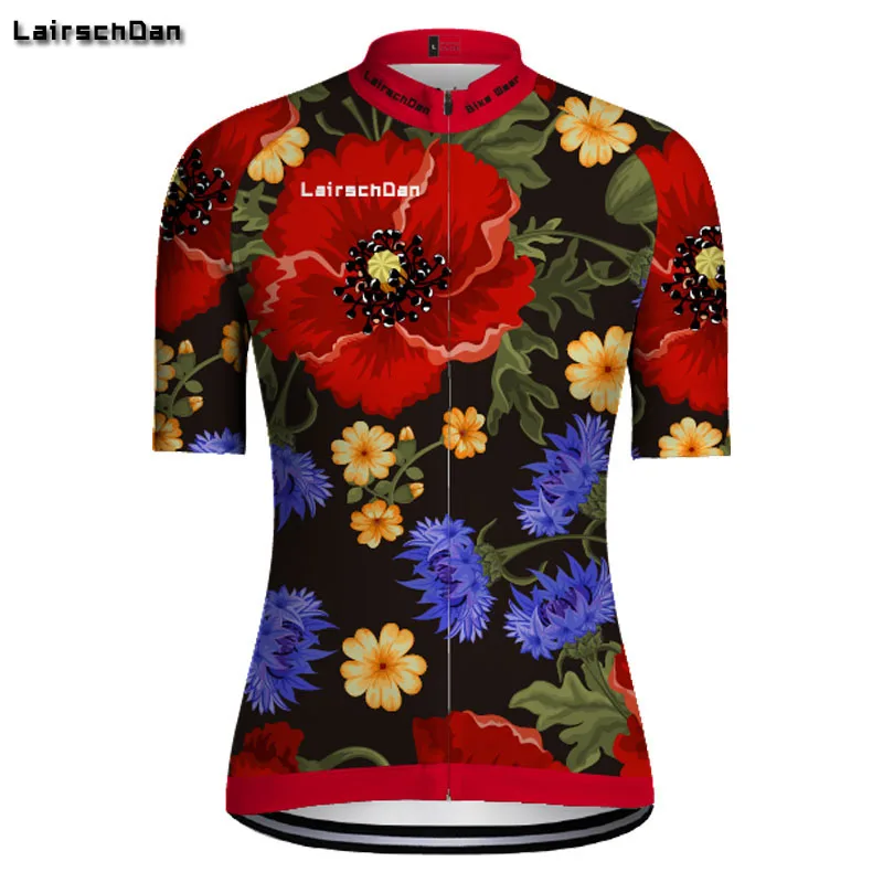 

SPTGRVO LairschDan 2019 Cycling Jersey women'S bike jersey summer cycling clothing girl maillot mtb racing top sportswear shirts