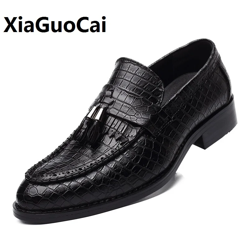 Men Shoes Italian Brand 2018 Men Dress Shoes Genuine Leather Genuine ...