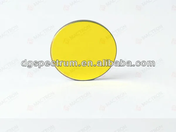 

Silicon laser mirror 25mm Thickness 3mm golden coted