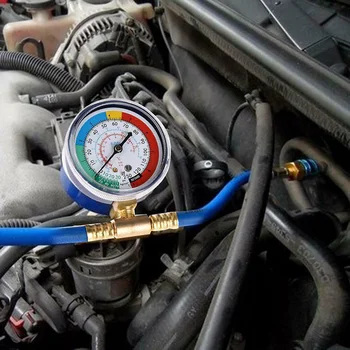 

Auto A/C R134A Refrigerant Recharger Hose Low Pressure Gauge Car Air Conditioning LKS99
