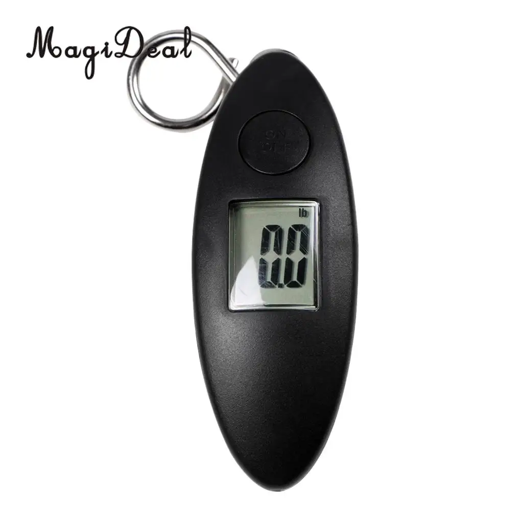 MagiDeal Portable Digital Bow Scale Hanging Scale 88lbs Archery Hunting Accessories (Battery not included)