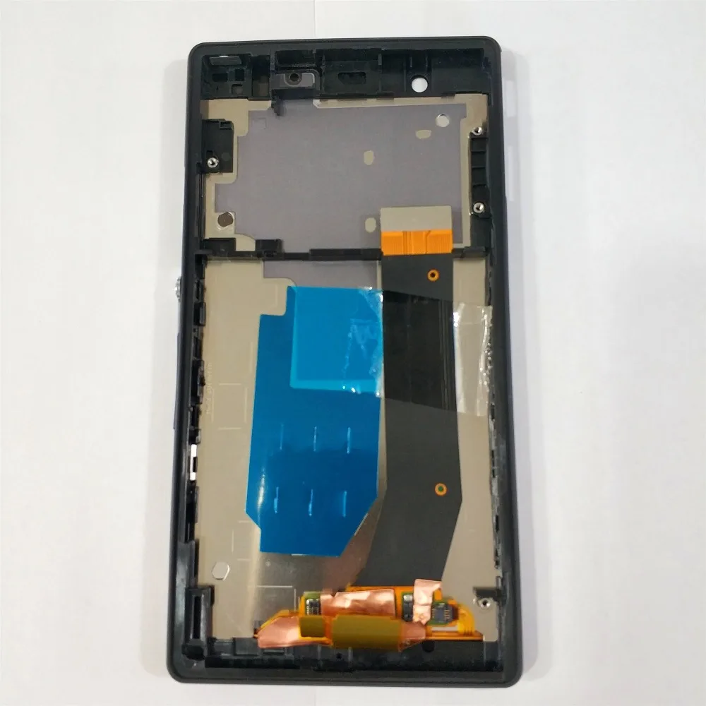 Для SONY Xperia Z LT36 C6603 C6602 ЖК-дисплей с рамкой кодирующий преобразователь сенсорного