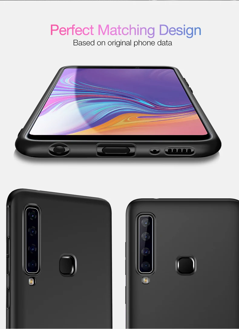 Cafele Matte Case for Samsung Galaxy A9 2018 Cover Soft TPU Silicon Ultra Thin Case for Samsung A9S A9 2018 A920 Phone Cases (12)