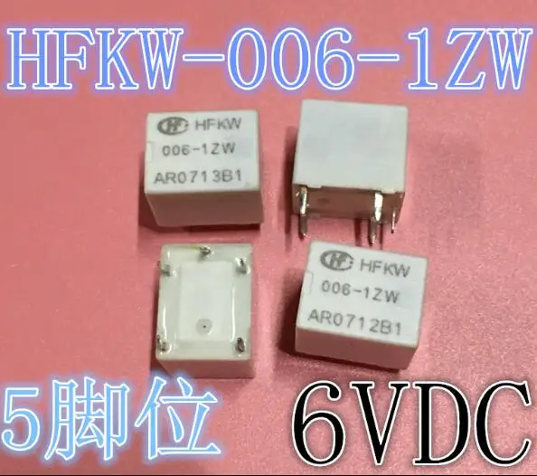 Реле HFKW 006-1ZW HFKW-006-1ZW HFKW006-1ZW 6VDC DC6V 5PIN | Обустройство дома