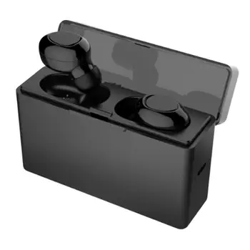 

TWS mini Bluetooth 5.0 Wireless Earbuds Binaural Call Earphone IPX5 Waterproof Sports Headset with 2300mAh Charging Case