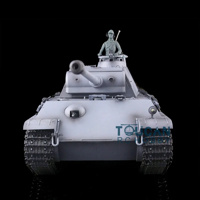 

1/16 Scale Gray HengLong German Panther G RC RTR Tank Plastic Tracks Wheels 3879 TH00079