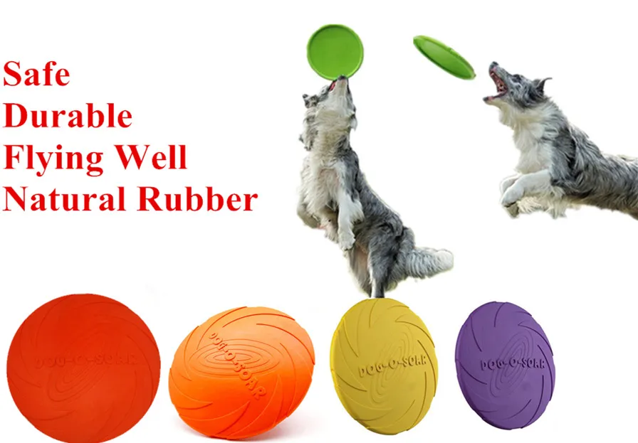 New Design Hot Sale Durable Soft Rubber Dog Toys Multiple Dog Discin Dog Toys from Home