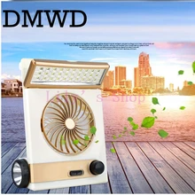 Мини 4 в 1 Креативный светодиодный Вентилятор солнечной энергии Настольный перезаряжаемый вентилятор воздушного охлаждения аварийные огни охладитель лампы вентилятор