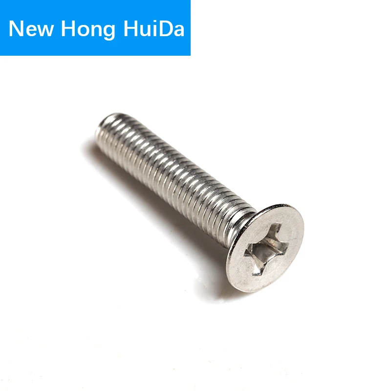 

Phillips Flat Head Cross Recessed Screw Countersunk Thread Metric Machine Bolt 304 Stainless Steel M4