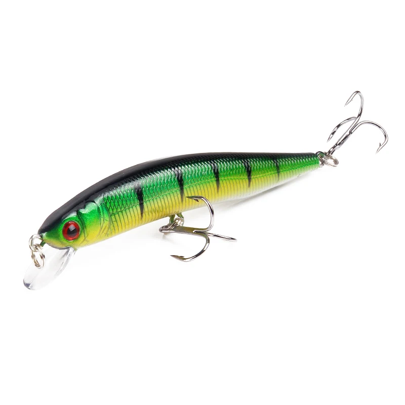 HAODIAOZHE أسماك الصيد السحر Wobblers 10 سنتيمتر 8.3g 3D عيون الاصطناعي الصلب الجودة المهنية CrankBbaits 6 # هوك Pesca YU42
