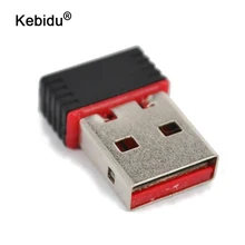 Kebidu 10 шт./лот Mini USB 150M сетевая LAN Карта Wi-Fi Беспроводной адаптер 802,11 n/g/b RT 150 Мбит/с для телефона ноутбука Pro Air Win Xp