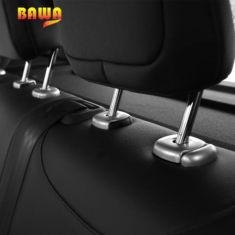 BAWA интерьер Молдинги для Jeep Renegade 2016 2017 ABS подголовник сиденья регулировки крышка