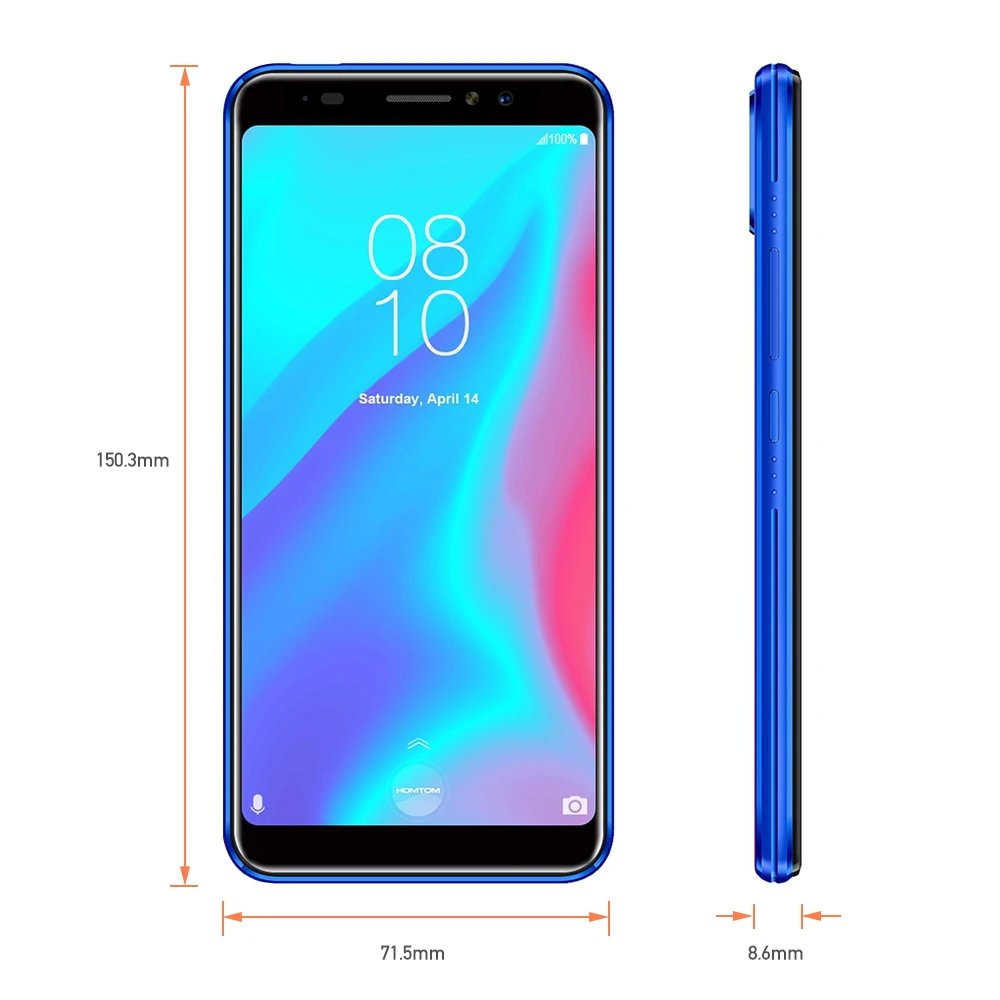 HOMTOM C8 4G الهاتف الذكي 5.5 'الروبوت 8.1 MTK6739 رباعية النواة 1.3 GHz 2 GB RAM 16 GB ROM 13.0MP بصمة ID الوجه 3000 mAh الهاتف المحمول HOMTOM C8 4G الهاتف الذكي 5.5 'الروبوت 8.1 MTK6739 رباعية النواة 1.3 GHz 2 GB RAM 16 GB ROM 13.0MP بصمة ID الوجه 3000 mAh الهاتف المحمول