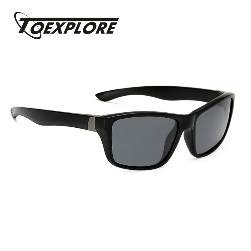 Black+Gray New Men Women Polarized Sunglasses Driving Outdoor Sports Eyewear Glasses EA