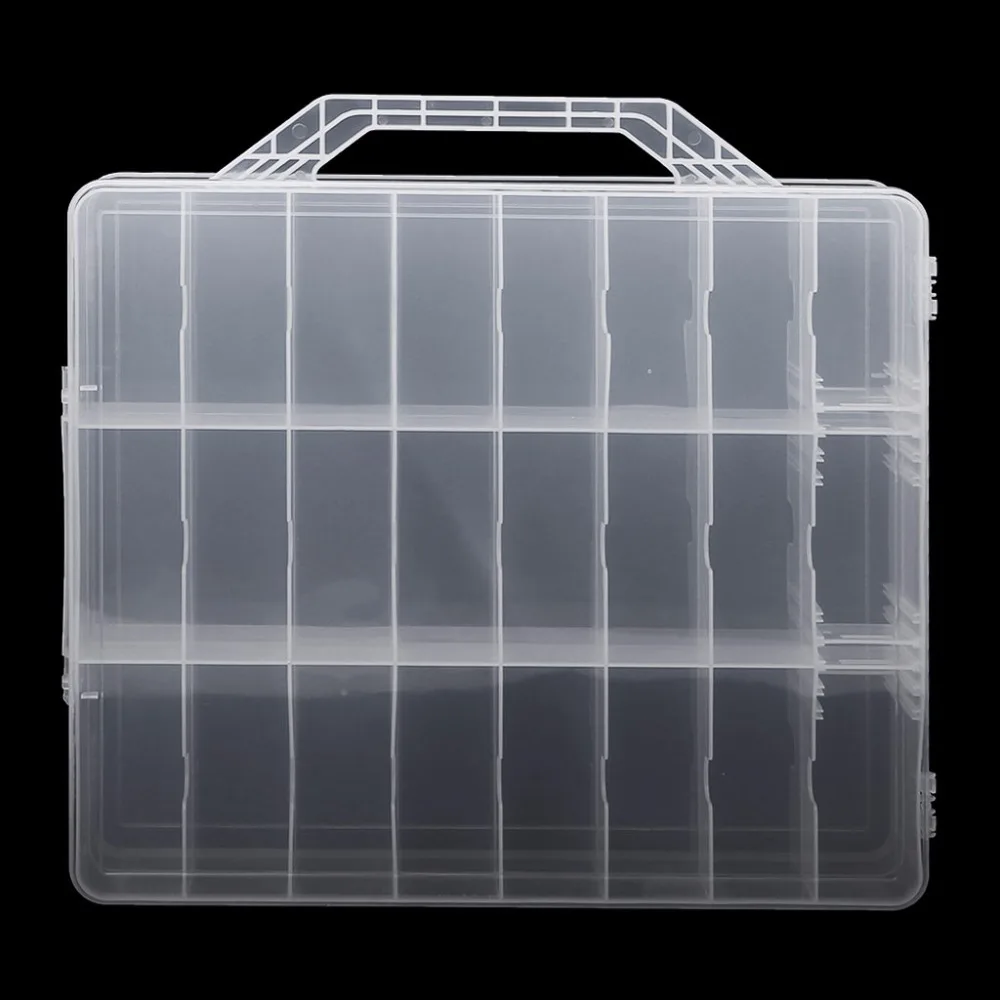 

Nail Polish Holder Display Container Organizer Storage Box Case 48 Lattice Pro Showing Shelf
