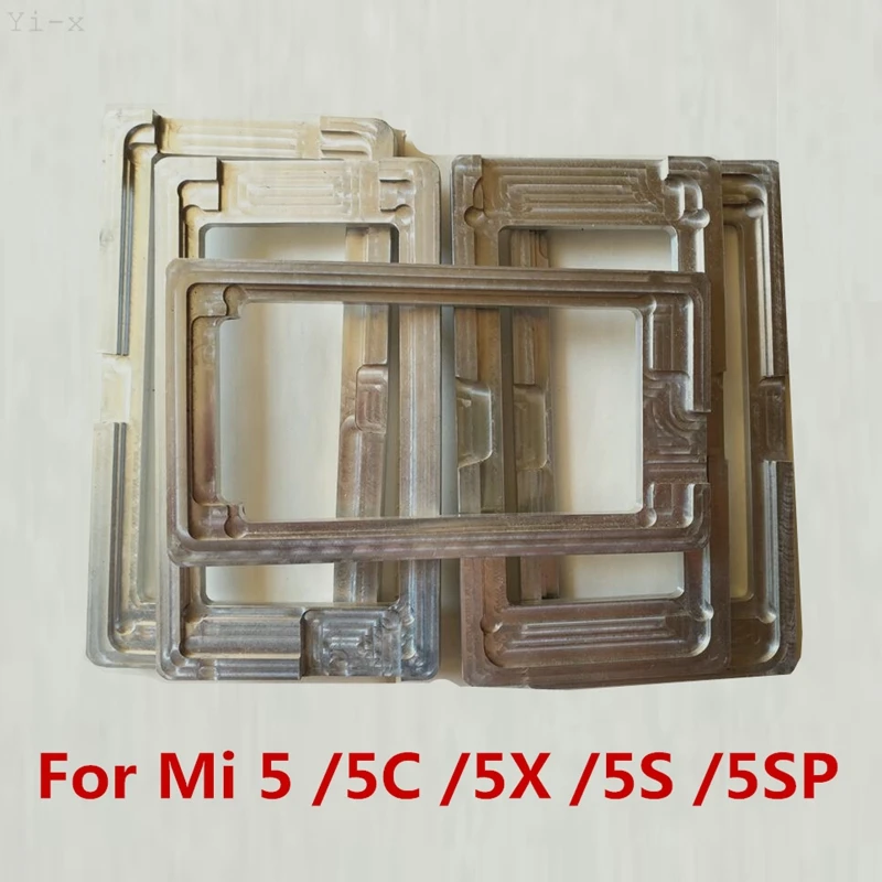 

Mold Holder LCD Outer Glass Lens Display Screen Glue Aluminum Metal Mould For Xiaomi mi 5 5C 5X A1 5S plus