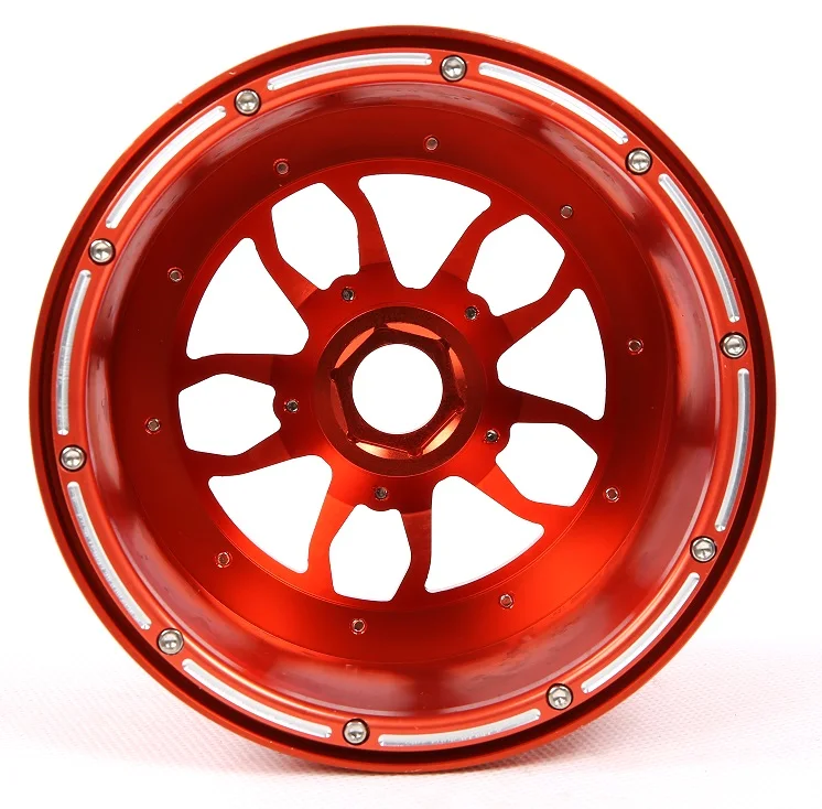 Baja 5b металлический cnc сплав rim fit HPI km rovan оранжевый + красный цвет|Детали и