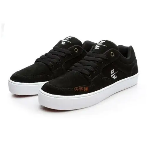 Спортивная обувь для мальчиков и девочек, высокое качество, износостойкая обувь для скейтбординга, низкая обувь для скейтборда или спортивная праздная жизнь - Цвет: Whtie black mix