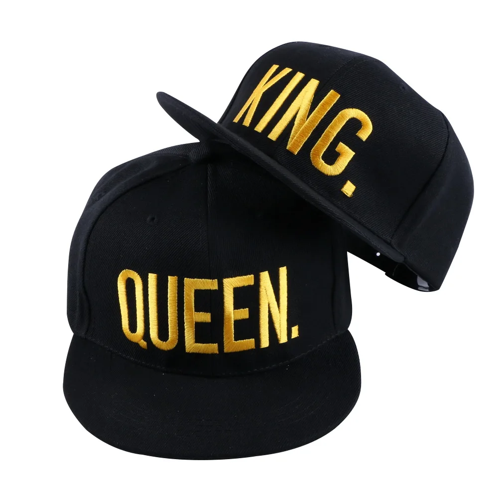 

king queen couple snapback caps 2017 hat caps hats embroidered women men baseball queen king snapback hip pop caps 2017 hat