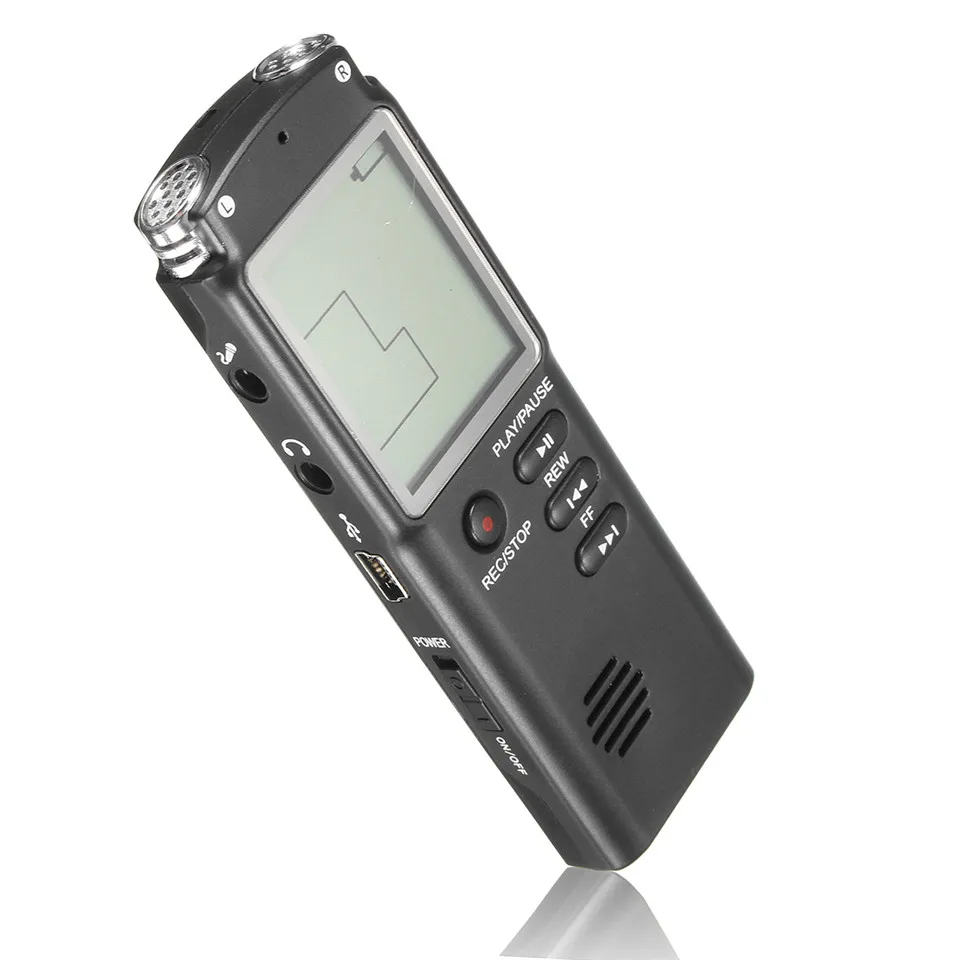 portable mp3 audio recorder device with uploads to email