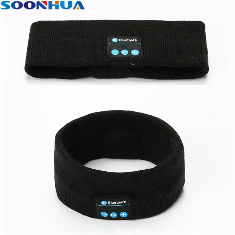 SOONHUA Wireless Bluetooth Music Headband Sweat absorbent Sports