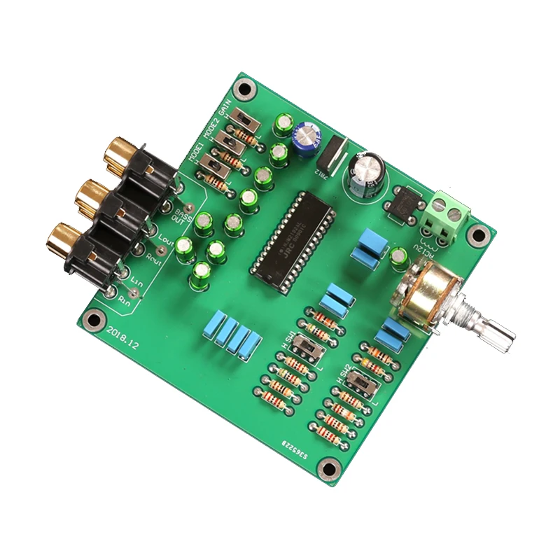 

Subwoofer filter Amplifier board TRUBASS NJM2192AL AC12V