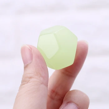 

10Pcs D12 Polyhedral Dices Luminous Blank Dice For RPG MTG
