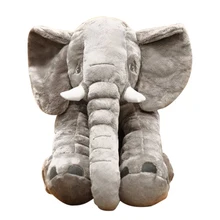 ABWE 30CM 1 pcs cute Elephant Plush font b Toys b font plated Doll Stuffed Pillow