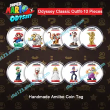 NFC Amiibo монетная бирка NFC бирка для Super Mario Odyssey