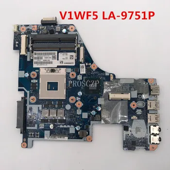 

Free shipping For V1WF5 Laptop motherboard VIWF5 LA-9751P DDR3 working well