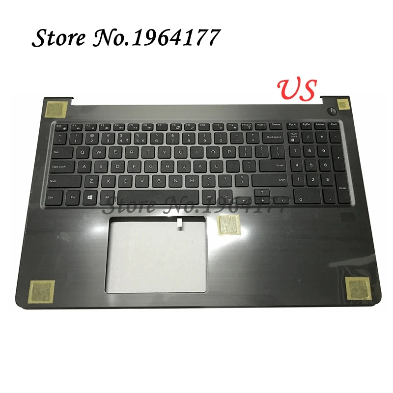 Для Dell Vostro 15-5000 5568 V5568 Ноутбук Упор для рук верхний чехол клавиатура ободок верхний чехол