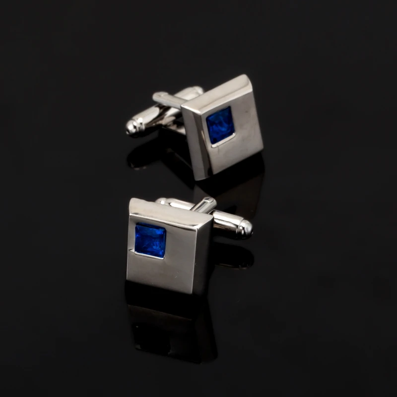 

XK478 Crystal Cuff links Top Quality Lawyer Groom Wedding Cufflinks Shirt Cuffs Para Camisas Gemelos Drop Shipping