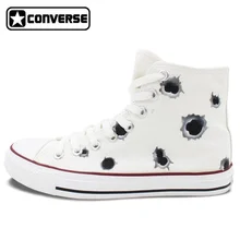 Bullet Hole Original Design Converse Chuck Taylor font b Women b font Men font b Sneakers