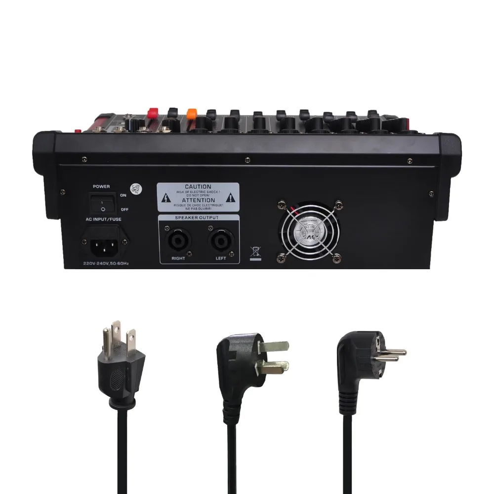 MINI8-P 8 Channels Power Mixing Console with