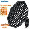 Godox AD-S7 Multifunctional Soft Box Octagonal Honeycomb Grid Umbrella Softbox for WITSTRO Flash Speedlite AD200 AD180 AD360II ► Photo 1/6