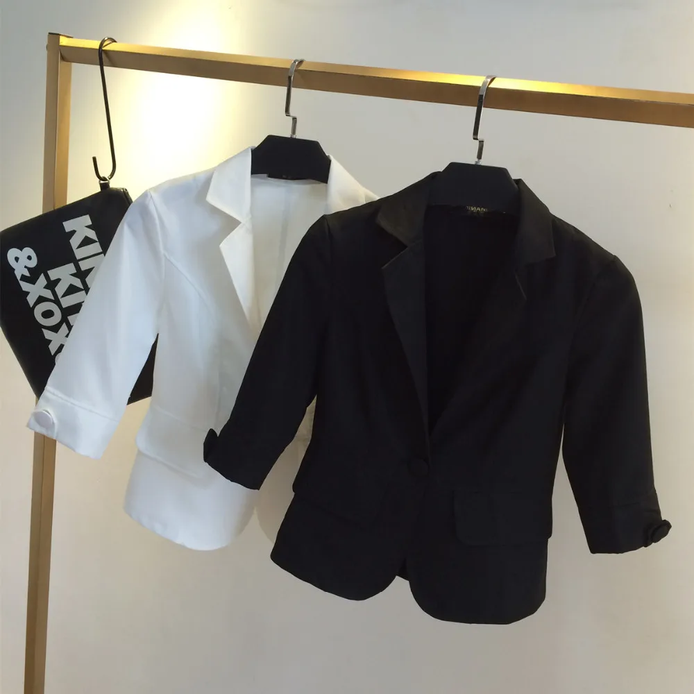 Женский блейзер верхняя одежда сезон весна осень 2017 женский костюм приталенный