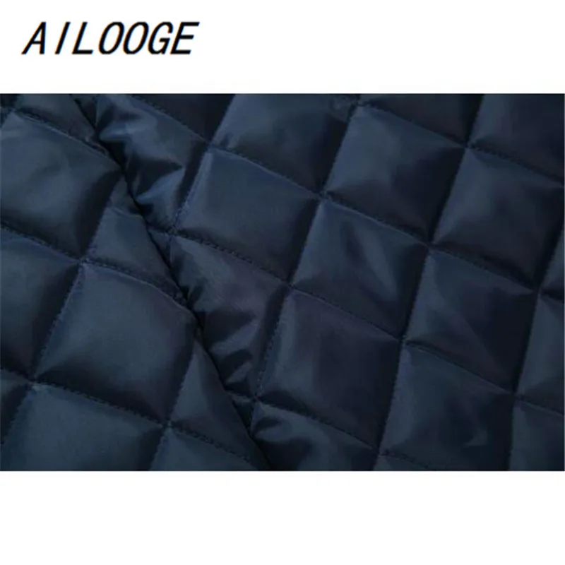 AILOOGE/распродажа брендовой одежды, модные камуфляжные парки, мужское зимнее пальто средней длины в стиле милитари, утепленная хлопковая стеганая куртка