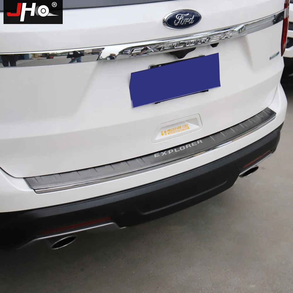 JHO стальная защитная накладка на задний бампер для Ford Explorer 2016 2019 2017 2018