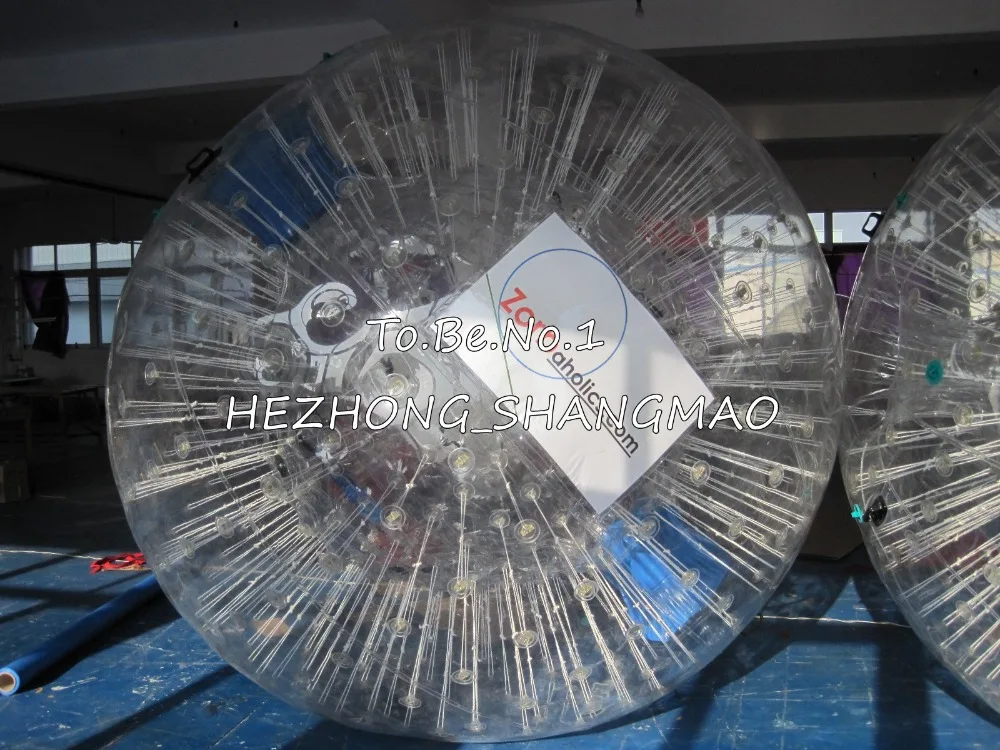 

2.8M*2.0M Inflatable Zorb ball Zorbing Human Hamster ball 1300W Blowers X1
