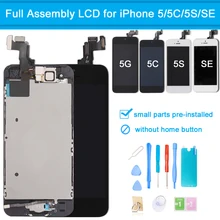 for iPhone 5 5C 5S SE LCD Display Touch Screen Digitizer Full Assembly for iPhone SE 5S 5C 5 Screen Replacement Full Set +Tool for iPhone 5 5C 5S SE LCD Display Touch Screen Digitizer Full Assembly for iPhone SE 5S 5C 5 Screen Replacement Full Set +Tool