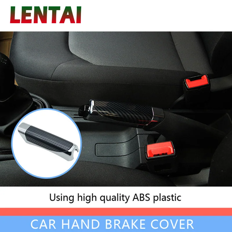 

LENTAI For Peugeot 206 307 407 308 207 508 3008 2017 Suzuki swift grand Kia rio ceed Chery NEW 1PC Car Hand Brake Sticky Cover