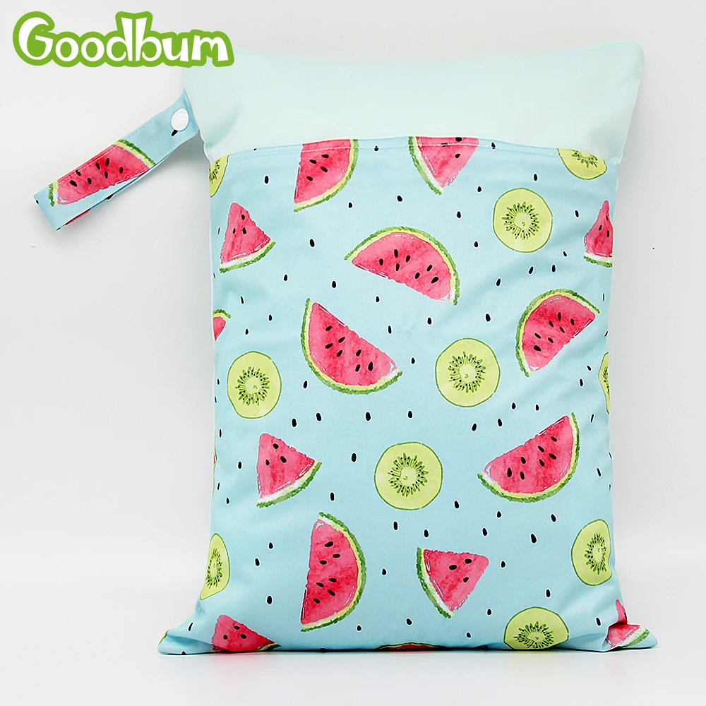 Goodbum сумки для подгузников 30*40 см детские тканевые водонепроницаемые мокрого
