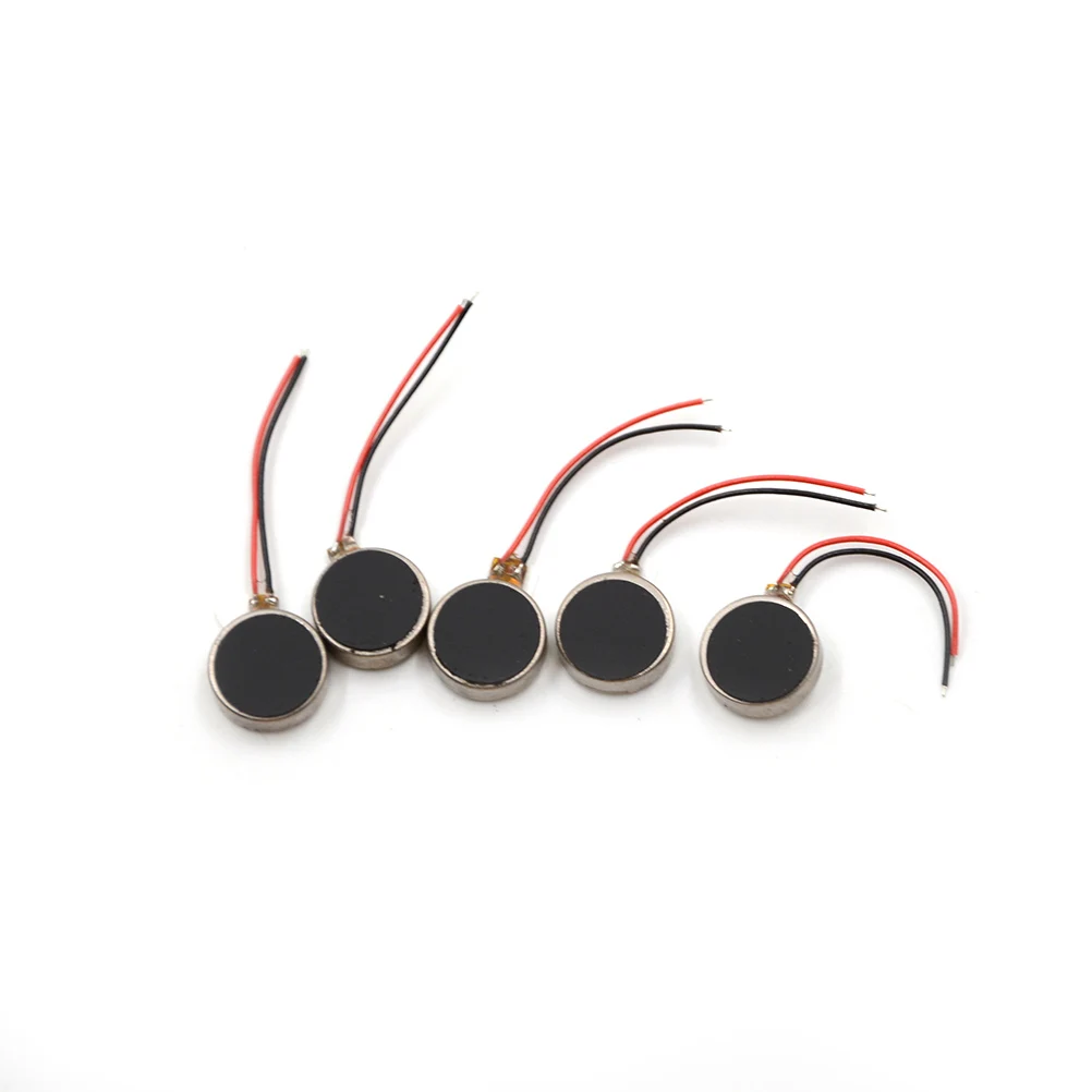 

5PCS Coin Flat Vibrating Micro Motor DC 3V For Pager and Cell Phone Mobile Dcore Tool Tools Micro 1030 Motor