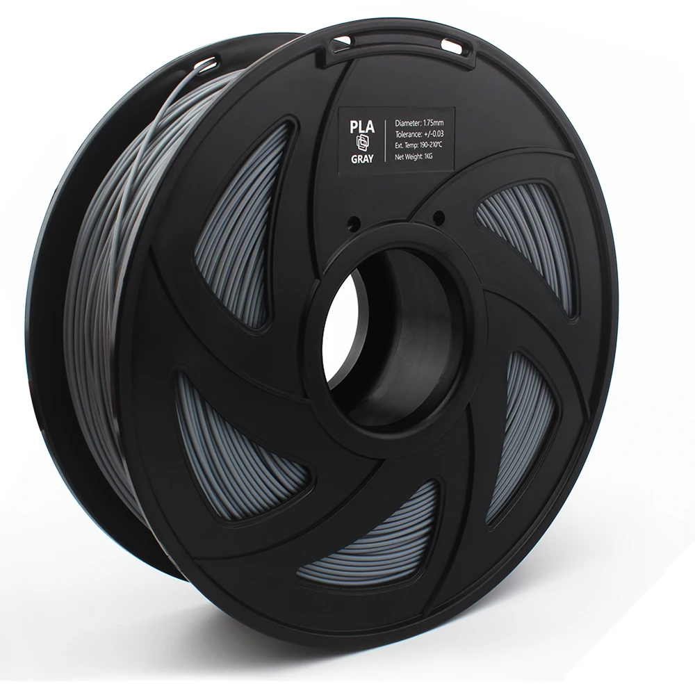 CREOZONE PLA 3D Printer Filament Gray Color 1000 (8)